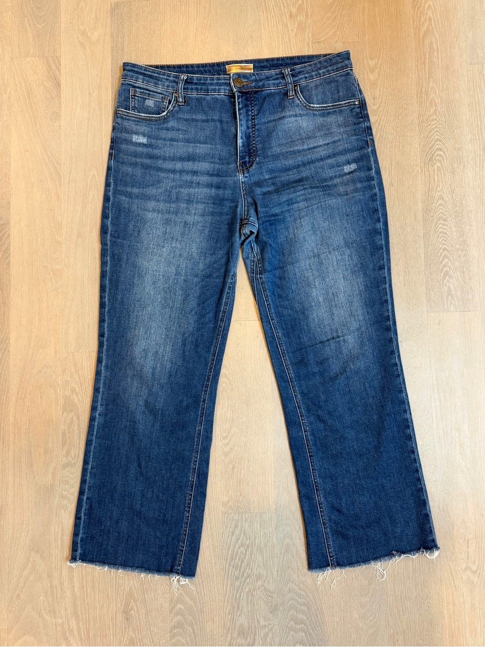 Kut Fab Ab Ankle Flare, GUC, sz14, raw hem